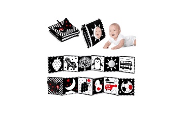 High Contrast Baby Toys for Newborn Brain Development and Sensory Stimulation