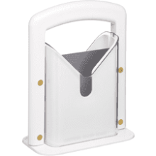 Hoan Bagel Guillotine Slicer, 9.25-Inch, White