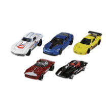 Hot Wheels 5-Car Pack 1:64 Scale Vehicles, Gift for Collectors & Kids Ages 3+, Colors May Vary