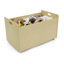 Humble Crew Toy Box with Wheels - Natural