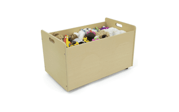 Humble Crew Toy Box with Wheels - Natural