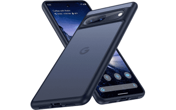 Humixx Shockproof Google Pixel 7 Case - Military Grade Drop Tested - Ultimate Silky Touch - Translucent Hard Back Protective Slim Thin Matte Black Phone Cases for Pixel 7 5G 6.1