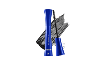 IT Cosmetics Superhero Volumizing Waterproof Mascara - 24HR Wear - Resists Sweat & Humidity - Lash-loving Biotin, Peptides & Pro-Vitamin B5 - Super Black