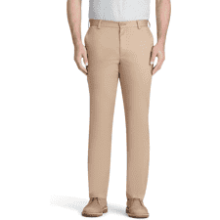 IZOD Men's Chino Pants - Flat-Front Straight-fit