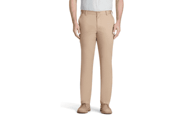 IZOD Men's Chino Pants - Flat-Front Straight-fit