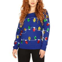 Interactive Ugly Christmas Sweaters for Women - Tipsy Elves