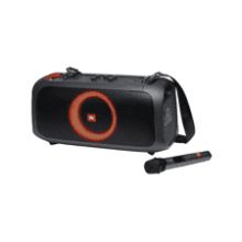 JBL PartyBox On-The-Go Portable Bluetooth Party Speaker with Dynamic Light Show - Black