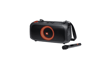 JBL PartyBox On-The-Go Portable Bluetooth Party Speaker with Dynamic Light Show - Black