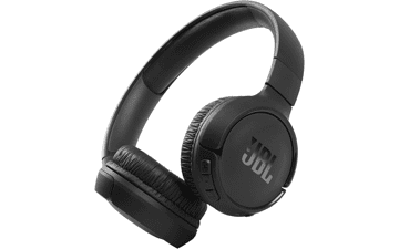 JBL Tune 510BT Wireless On-Ear Headphones with Purebass Sound - Black