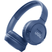 JBL Tune 510BT Wireless On-Ear Headphones with Purebass Sound - Blue