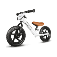 KRIDDO Toddler Balance Bike - 12 Inch Push Bicycle with Customize Plate and Stickers - Steady Balancing - Gift Bike for 2-3 Year Old Boys and Girls