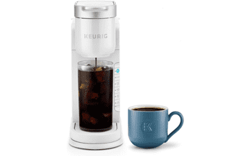 Keurig K-Iced Coffee Maker - Hot and Cold Brews - White