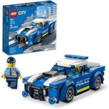 LEGO City Police Car Toy 60312 for Kids 5+ Years Old with Officer Minifigure