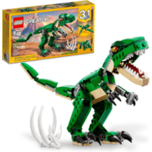 LEGO Creator Mighty Dinosaur Toy - Transformable T. rex, Triceratops, Pterodactyl - Ideal Gift for 7-12 Year Old Boys & Girls