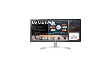 LG UltraWide WFHD 29-Inch FHD 1080p Computer Monitor 29WN600-W with HDR 10 Compatibility - Silver