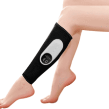 LINGTENG Leg Massager with Heat, Cordless Air Compression for Circulation and Pain Relief - 3 Intensities - Gifts for Women