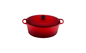 Le Creuset Signature Oval Dutch Oven - 15.5 qt. - Cerise