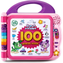 LeapFrog Scout and Violet 100 Words Book - Purple