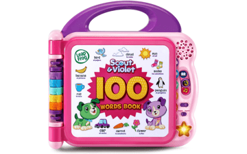 LeapFrog Scout and Violet 100 Words Book - Purple