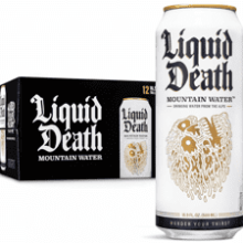 Liquid Death Still Mountain Water 16.9 oz Tallboys 12-Pack