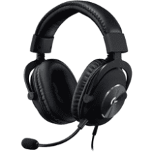 Logitech G PRO X Gaming Headset (2nd Gen) with Blue Voice, DTS Headphone 7.1, 50mm PRO-G Drivers - Black