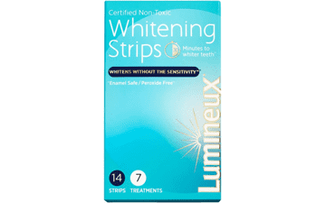 Lumineux Teeth Whitening Strips - 7 Treatments - Enamel Safe - Sensitivity-Free - Dentist Formulated & Certified Non-Toxic