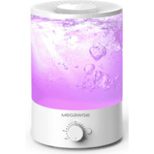 MEGAWISE 3.5L Cool Mist Humidifier - Top Refill, Large Capacity, Easy and Convenient for Home