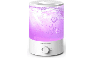 MEGAWISE 3.5L Cool Mist Humidifier - Top Refill, Large Capacity, Easy and Convenient for Home