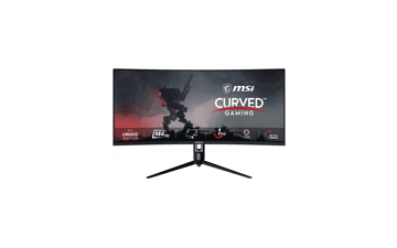 MSI Optix MAG342CQR 34-inch Curved Gaming Monitor - 3440 x 1440 (UWQHD), 144Hz Refresh Rate, AMD Freesync, Black