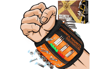 Magnetic Wristband for Holding Screws - Tool Belt Gifts for Men Dad Him