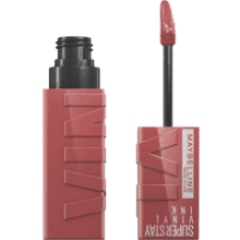 Maybelline Super Stay Vinyl Ink Longwear Liquid Lipcolor, Highly Pigmented Cheeky Rose Nude Lipstick