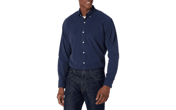 Men's Regular-Fit Long-Sleeve Oxford Shirt