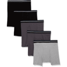 Men's Tag-Free Boxer Briefs - Pack of 5