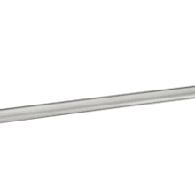 Modern Towel Bathroom Bar - Satin Nickel - 24 Inch