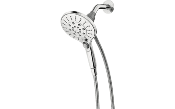 Moen Engage Chrome Magnetix Handheld Showerhead with Magnetic Docking System - 5.5-Inch, 6 Functions, High Pressure