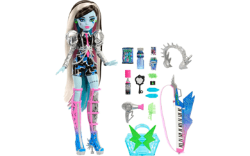 Monster High Doll, Frankie Stein Rockstar with Instrument and Accessories