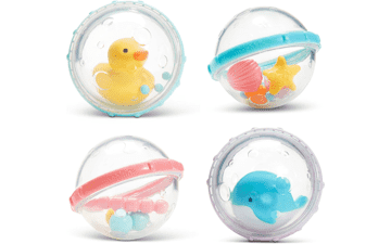 Munchkin Float & Play Bubbles Baby and Toddler Bath Toy - 4 Count