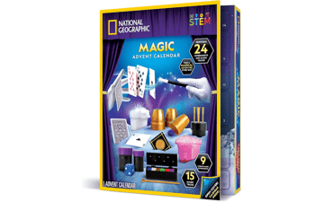 NATIONAL GEOGRAPHIC Magic Advent Calendar 2023 - Jumbo Kids Advent Calendar with 24 Magic Tricks & Science Experiments