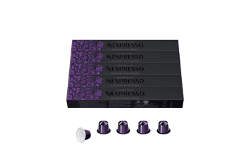 Nespresso Capsules OriginalLine, Ispirazione Arpeggio Intenso, Dark Roast Coffee, 10 Count (Pack of 5)