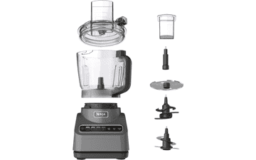 Ninja BN601 Professional Plus Food Processor - 1000 Peak Watts - 4 Functions - 9-Cup Processor Bowl - 3 Blades - Silver