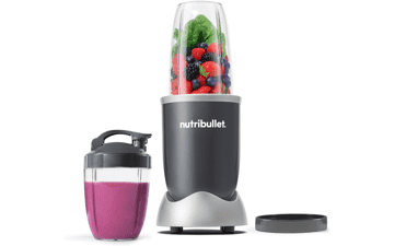 Nutribullet Personal Blender - Shakes, Smoothies, Food Prep, Frozen Blending - 24 Ounces - 600 Watt - Gray