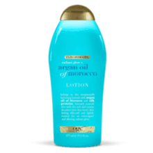 OGX Radiant Glow Argan Oil of Morocco Extra Hydrating Body Lotion for Dry Skin