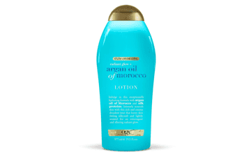 OGX Radiant Glow Argan Oil of Morocco Extra Hydrating Body Lotion for Dry Skin