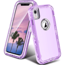 ORIbox iPhone XR Case - Heavy Duty Shockproof Clear Case