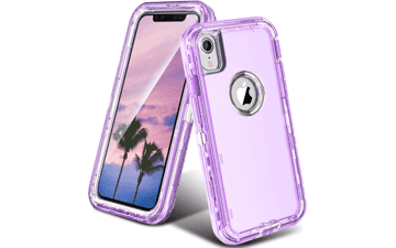 ORIbox iPhone XR Case - Heavy Duty Shockproof Clear Case