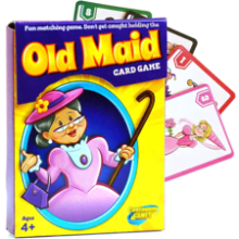 Old Maid Classic Card Game for Children Ages 4 and Up