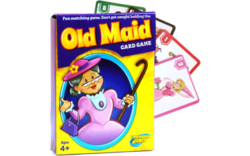 Old Maid Classic Card Game for Children Ages 4 and Up