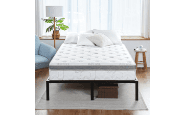 Olee Sleep King Mattress - 13 Inch Hybrid, Gel Infused Memory Foam, Pocket Spring, CertiPUR-US Certified, Firm