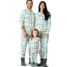 Organic Cotton Holiday Family Jammies Pajamas