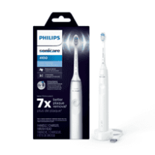 PHILIPS Sonicare 4100 Power Toothbrush with Pressure Sensor - White